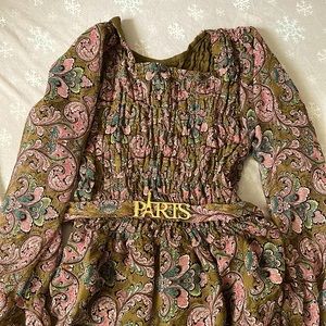 NEW Long Camouflage Color Dress Paris from Pakistan